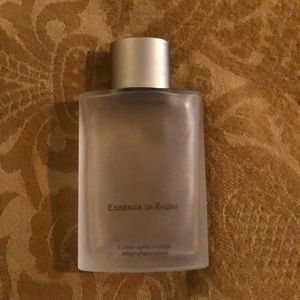 Ermenegildo Zegna ESSENZA DI ZEGNA Men’s After-shave lotion / EMPTY BOTTLE ONLY